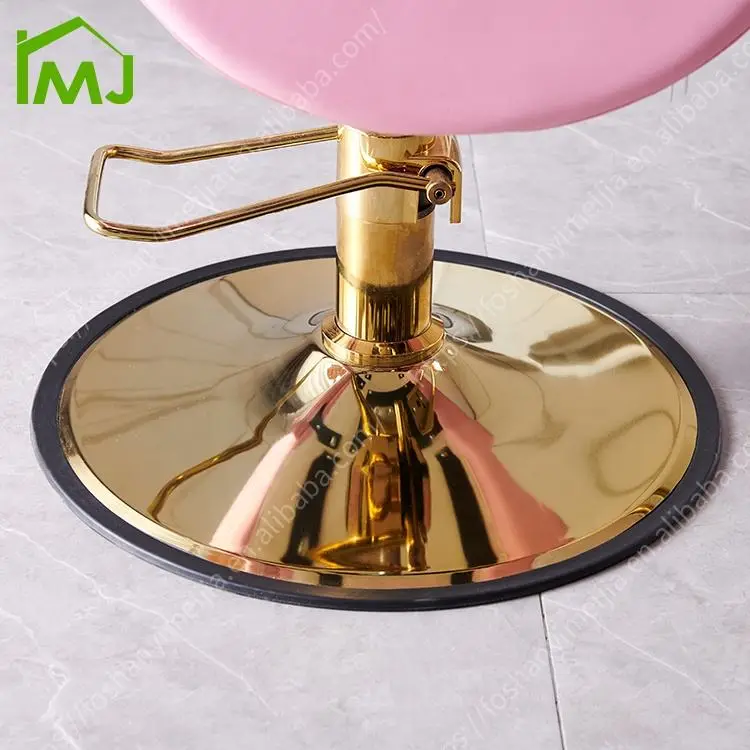 Beauty Salon Furniture Spa Nail Shop Modern Swivel Stylist Pink Salon Hair Baber Chair — image 6