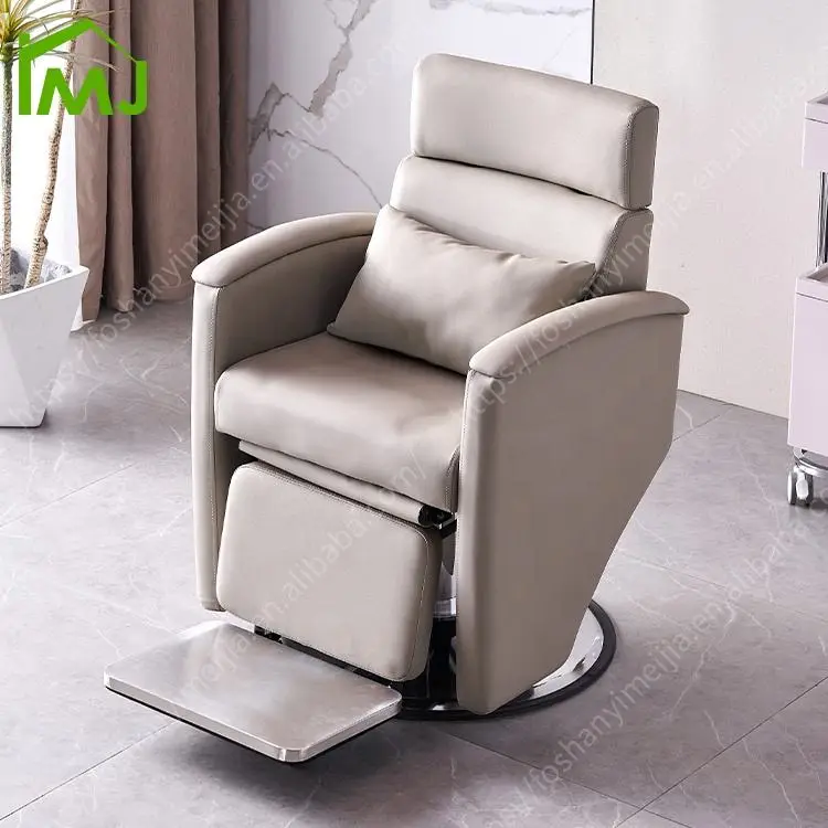 Adjustable and Reversible Hair Salon Chair Barbershop Beauty Barber Chairs — view 2