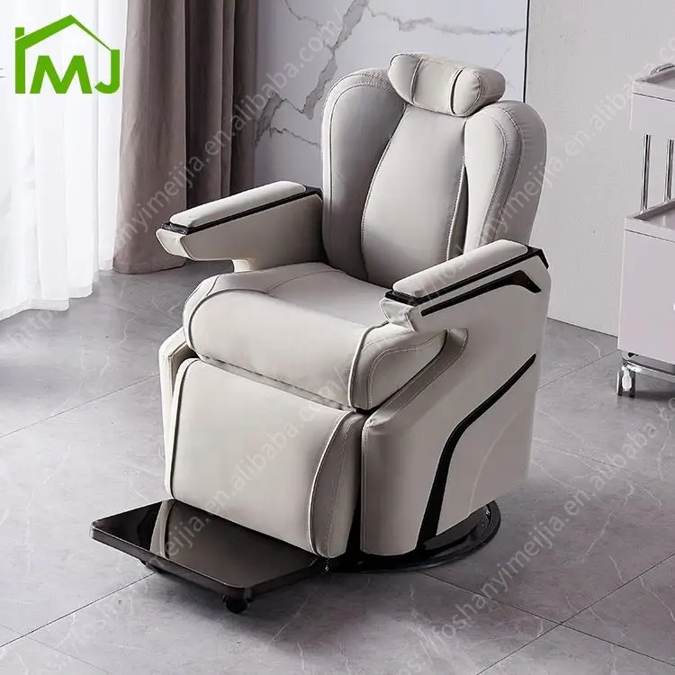 Salon Equipment Classic Luxury Barbershop Exclusive Chair Electric Barber Chairs — view 2