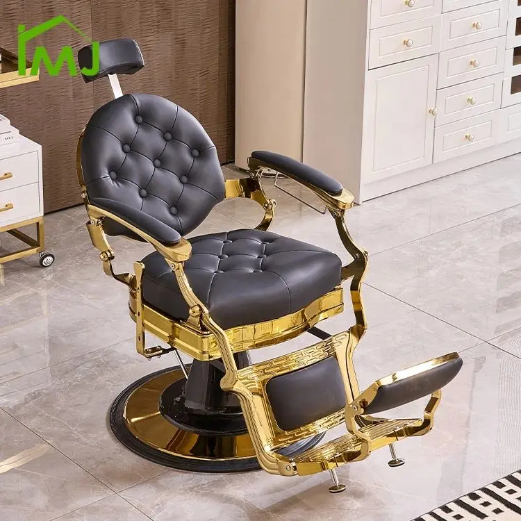 Beauty Salon Heavy Duty Barber Chair Hydraulic Recliner Hairdressing Chair — view 1