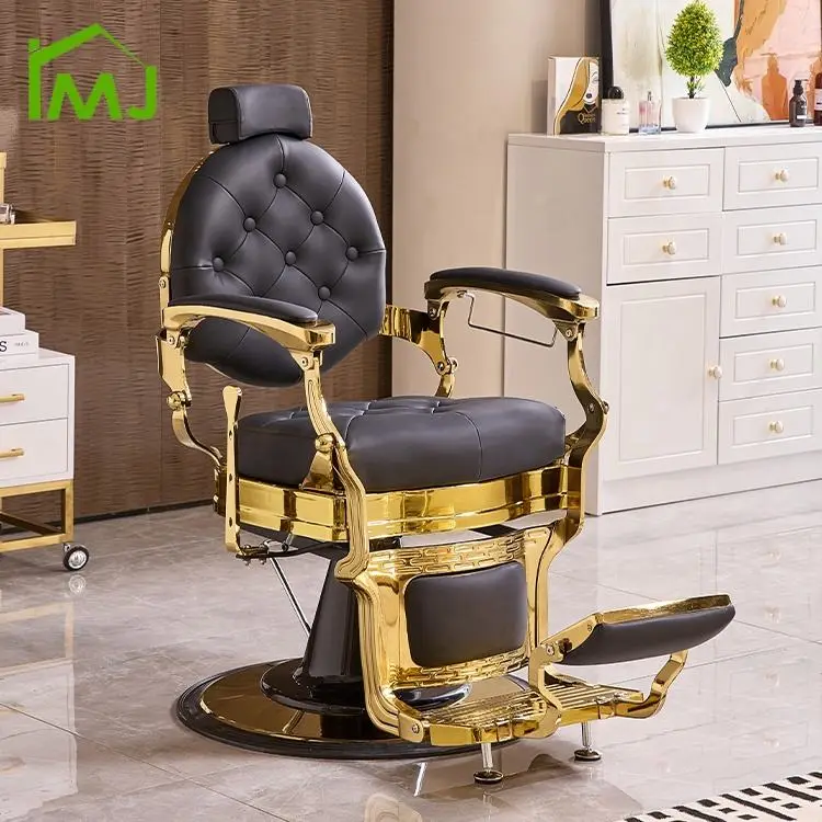 Beauty Salon Heavy Duty Barber Chair Hydraulic Recliner Hairdressing Chair — image 5