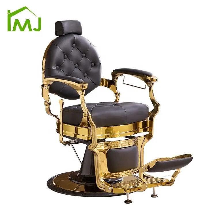 Beauty Salon Heavy Duty Barber Chair Hydraulic Recliner Hairdressing Chair — image 7
