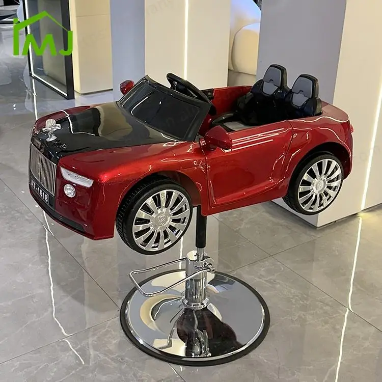 Barber Shop Modern Hairdresser Children's Hair Barber Chair Kids Barber Shop Chairs — image 4