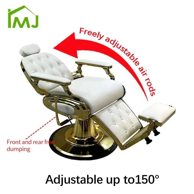 Modern Professional Hairdressing Adjustment Hydraulic Recliner Rotatable Barber Chair — image 6