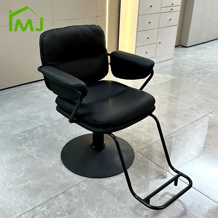 Modern Barber Shop Hair Salon Hairdressers Styling Adjustable Barber Chair — view 1