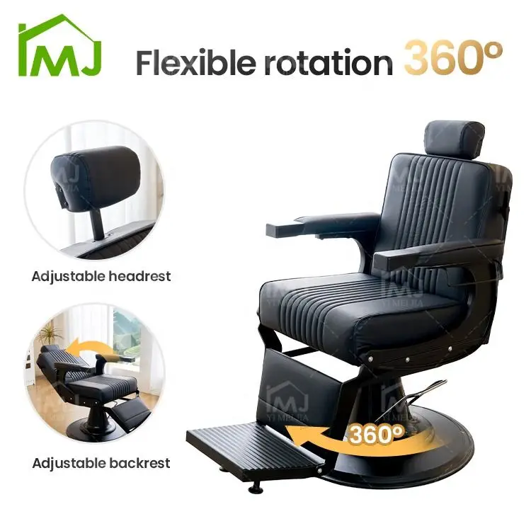 Beauty Equipment Barbershop Hydraulic Hairdressing Chair Salon Hair Barber Chairs — image 5