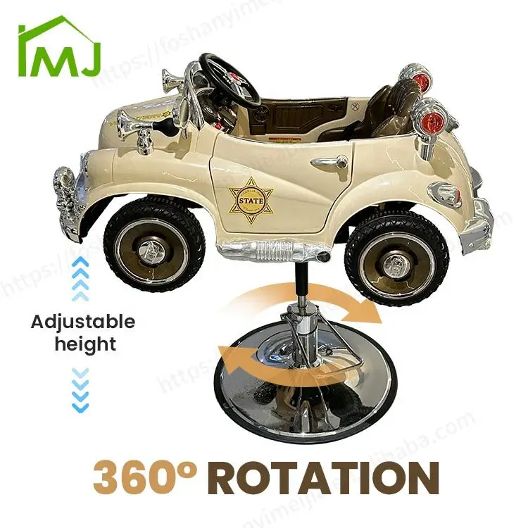 Beauty Salon Modern Children Rotate Hair Cutting Seat Massage Hair Salon Barber Chair — image 6