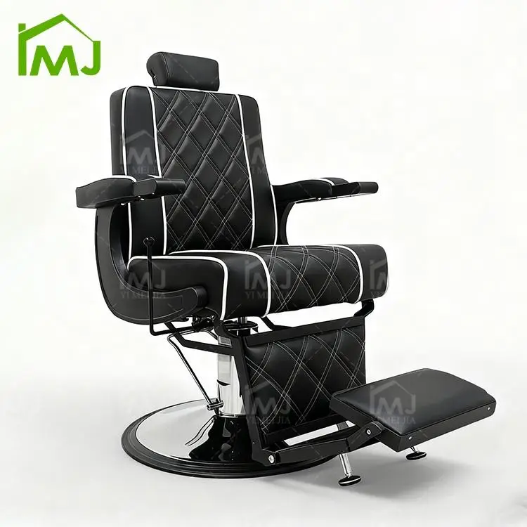 Professional Beauty Hair Salon Furniture Hairdressing Chair Hydraulic Saloon FBarber Chairs — view 1