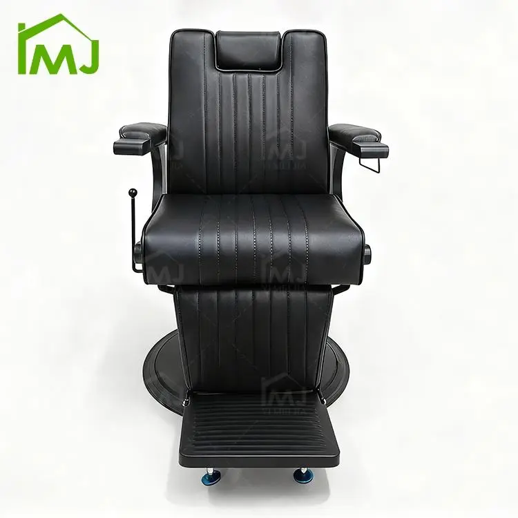 Professional Adjustment Hydraulic Recliner Rotatable Hairdressing Barber Chair — image 3