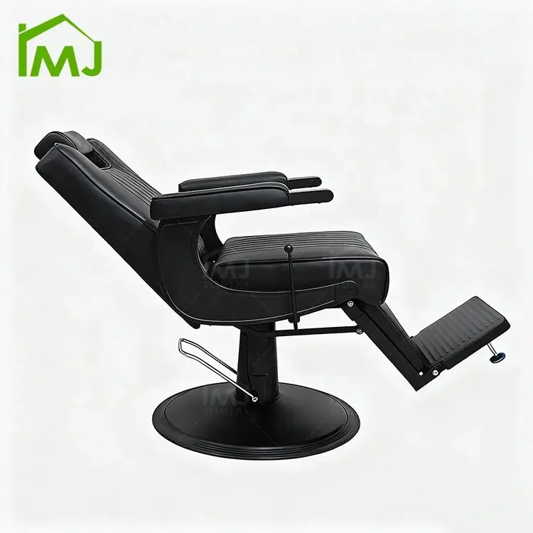 Professional Adjustment Hydraulic Recliner Rotatable Hairdressing Barber Chair — image 4