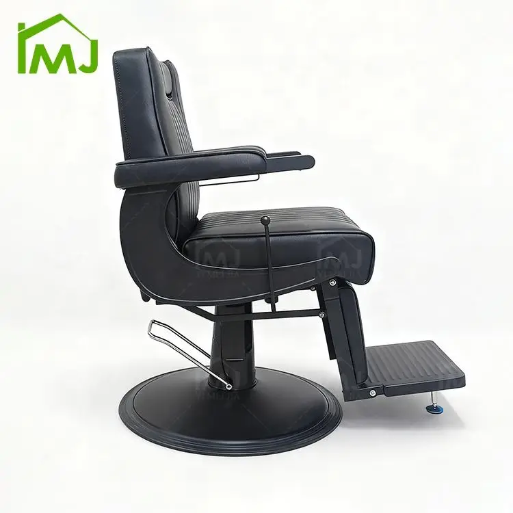 Professional Adjustment Hydraulic Recliner Rotatable Hairdressing Barber Chair — image 6