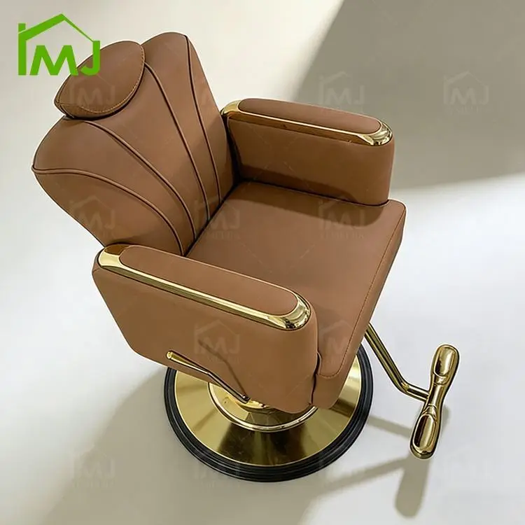 Wholesale Silla De Barbero Hair Salon Revolving Chair Hairdressers Barber Chair — image 3