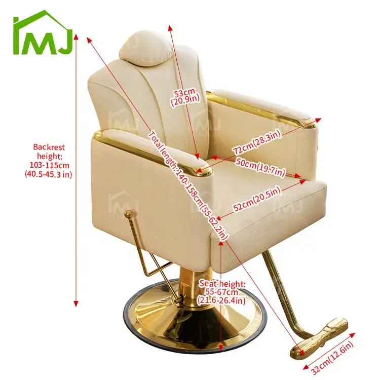 Wholesale Silla De Barbero Hair Salon Revolving Chair Hairdressers Barber Chair — image 7