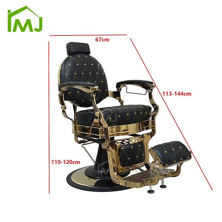 Wholesale Professional Hairdressing Salon Furniture Durable Barber Shop Barber Chair. — image 7