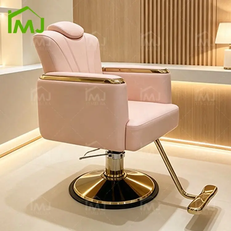 Silla De Barbero Hairdressers Adjustable Revolving Hair Salon Barber Chair — image 4