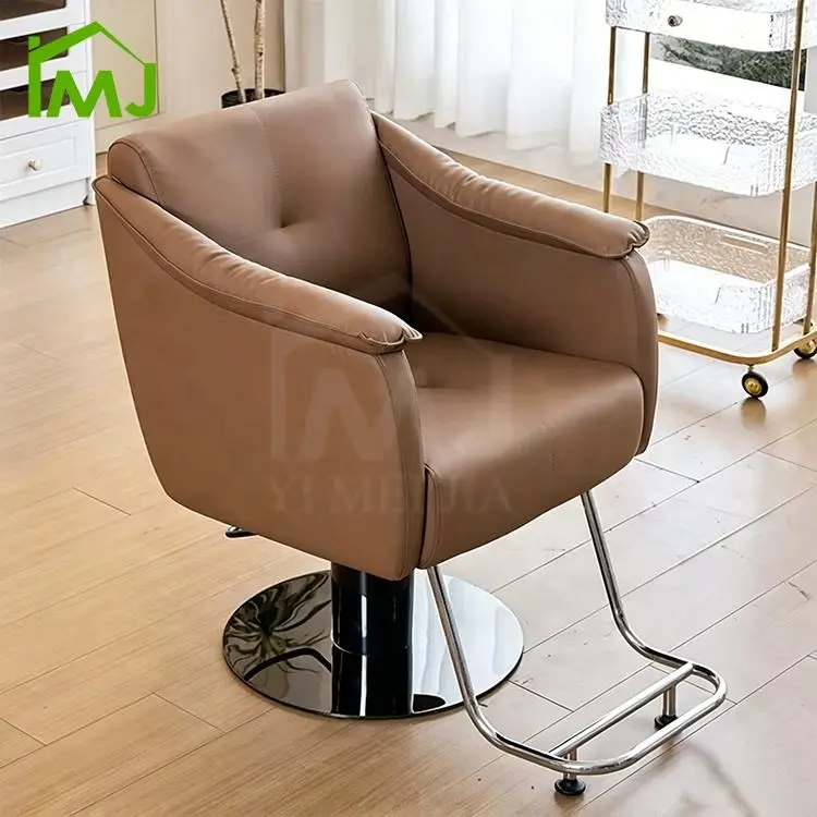 Barbershop Adjustable Height Waiting Chair Hair Salon Hairdressing Barber Chair — view 1