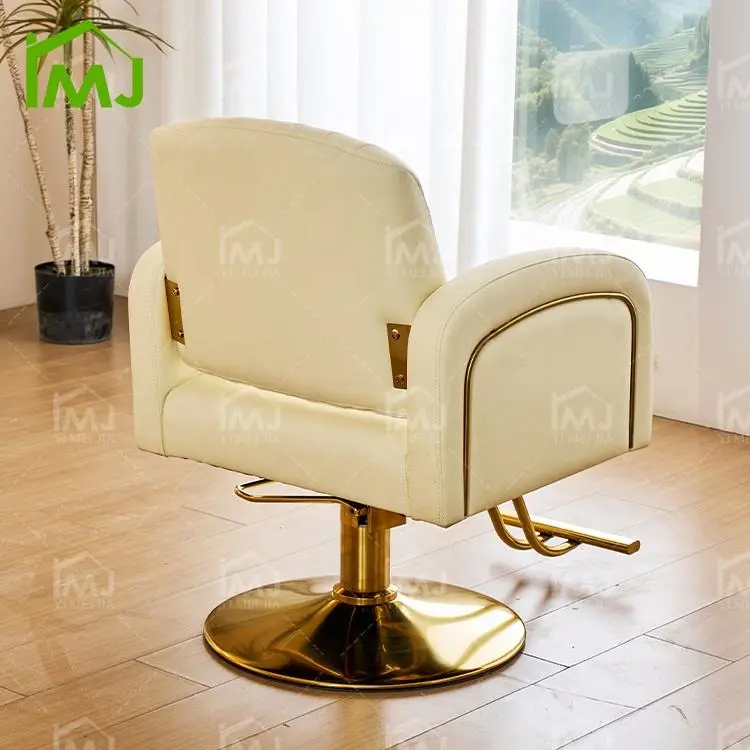 Barbershop Hair Salon Waiting Chair Hairdressers Revolving Barber Chair — image 4