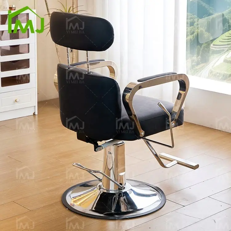 Salon 360° Rotation Waiting Chairs Silla De Barbero Salon Hydraulic Barber Chair — image 3