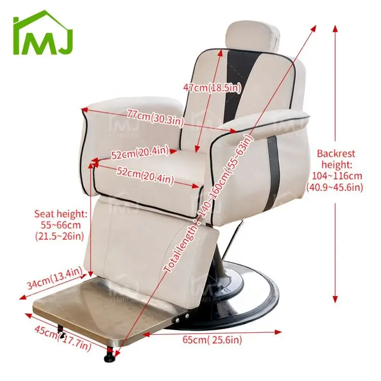 Professional Barbershop Waiting Chair Hairdressing Salon Furniture Barber Chair. — image 7