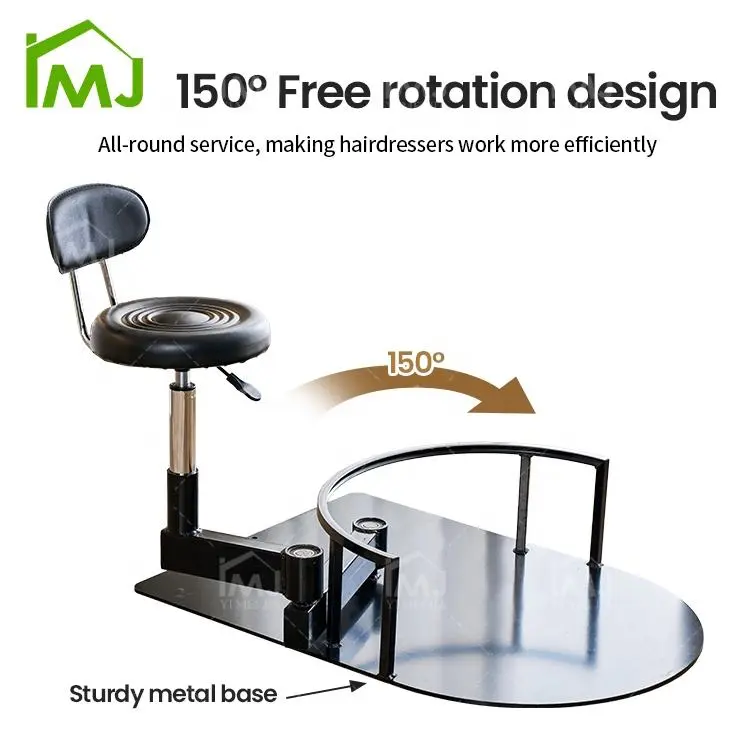 Professional 360 Rotating Barber Technician Chair Hairdressing for Hair Salon — image 6