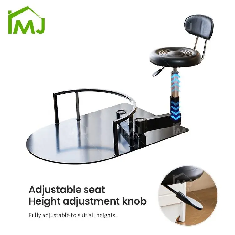 Professional 360 Rotating Barber Technician Chair Hairdressing for Hair Salon — image 7