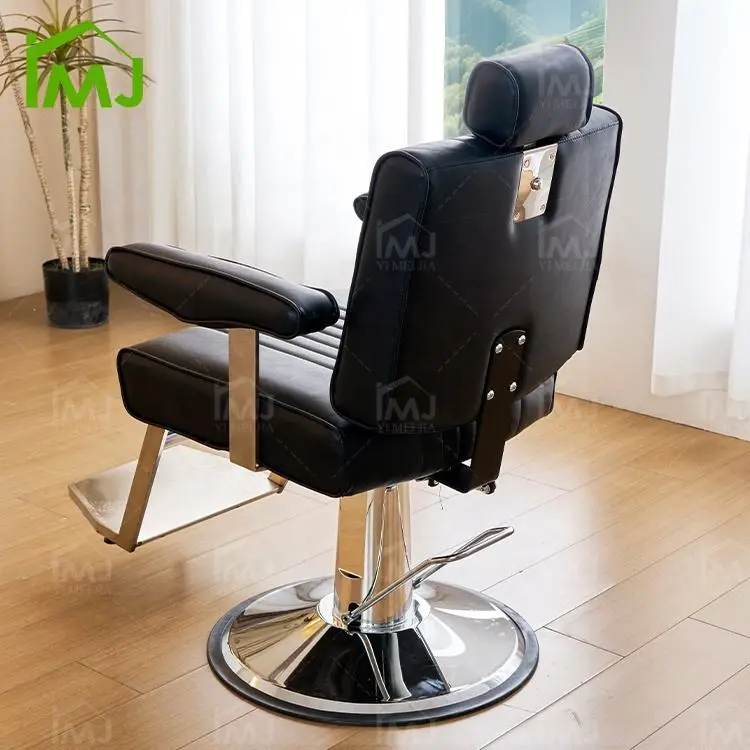 Barbershop Hairdressing Waiting Chair Hydraulic Hair Salon Barber Chair — image 4