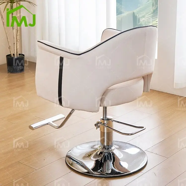 Beauty Hairdressing Waiting Chairs Hair Salon Revolving Hydraulic Barber Chair — image 3
