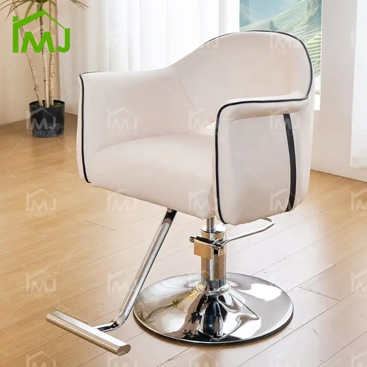 Beauty Hairdressing Waiting Chairs Hair Salon Revolving Hydraulic Barber Chair — image 4