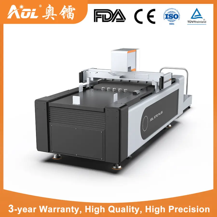 CNC Digital Knife Cutting Machine for Cardboard Corrugated Honeycomb Kraft Board Packaging Flatbed Automatic Cutter — image 6