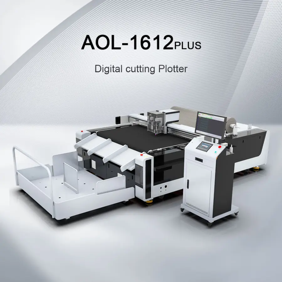 AOL Carton Box Cardboard Packaging Sticker Cutting Machine Digital Flatbed Cutter — image 4