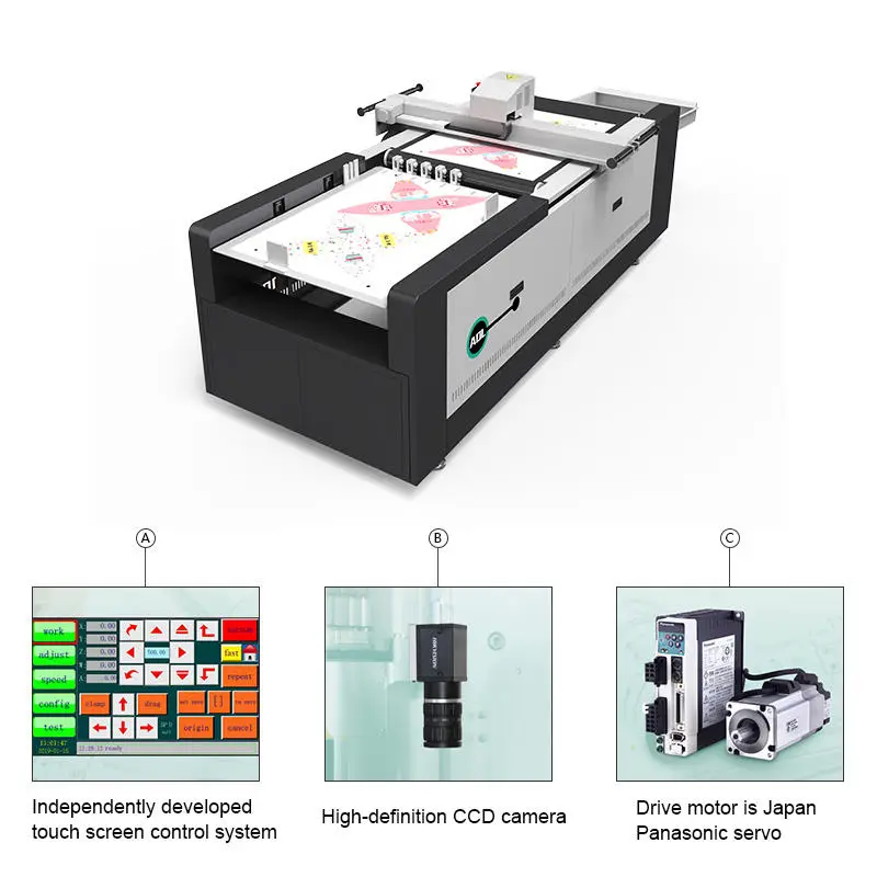 Professional Tablet Cutting Plotter Cnc Sticker Pattern Cardboard Box Cutting Machine — view 2