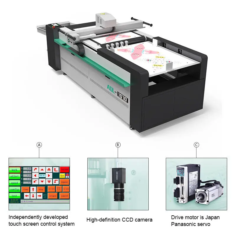 Professional Tablet Cutting Plotter Cnc Sticker Pattern Cardboard Box Cutting Machine — view 4