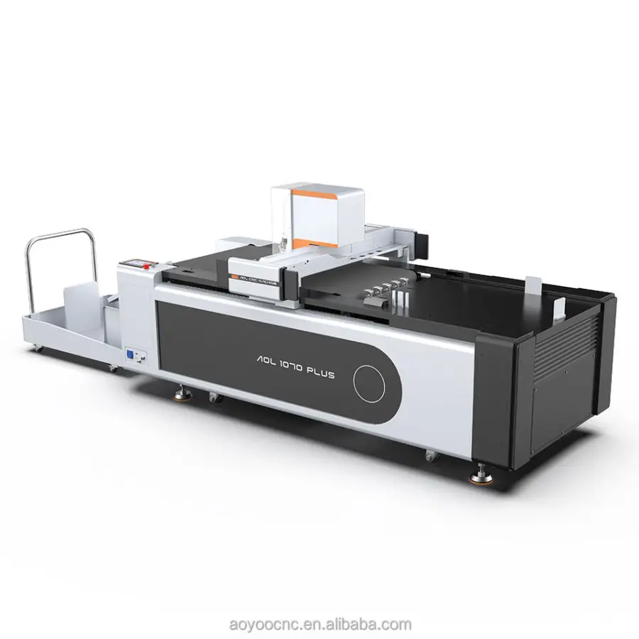 New Machine 2025 CNC Vibration Knife Plotter Film Vinyl Sticker Cutter with Creasing Tools — view 1