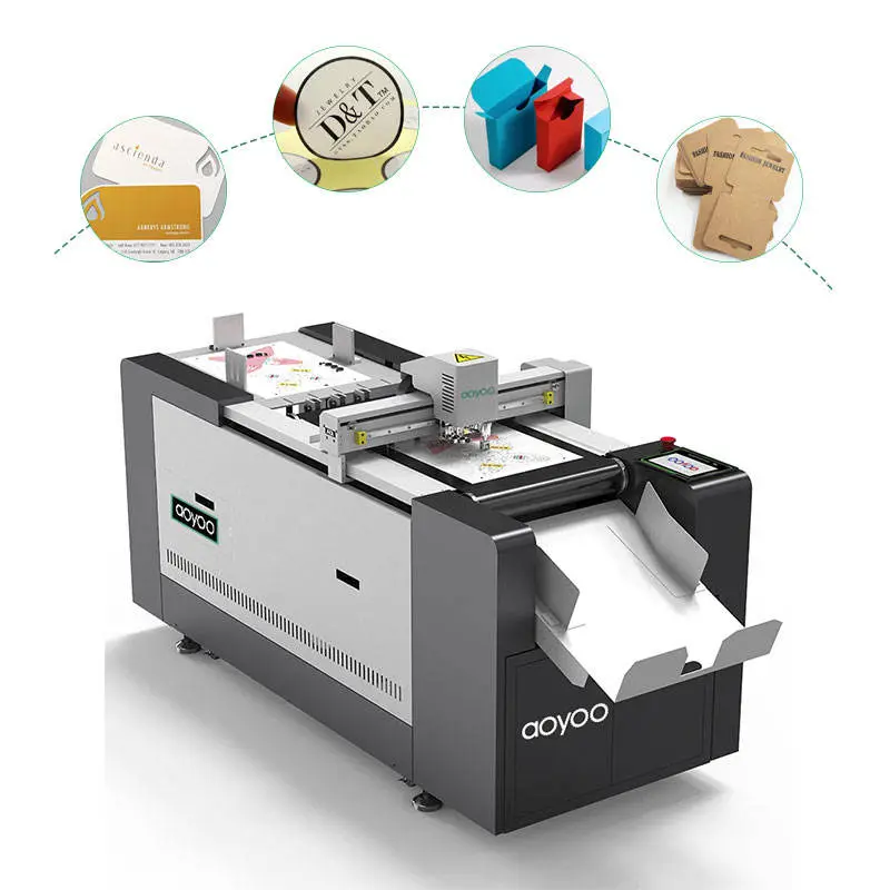 AOYOO 6040 PAS Automatic Puncher Cutting Machine Vinyl Sticker Cutting Plotter — view 3