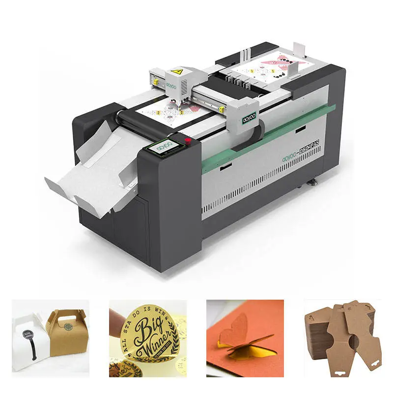 Cnc Flatbed Cutter Corrugated Board Carton Box Cutting Machine — image 3