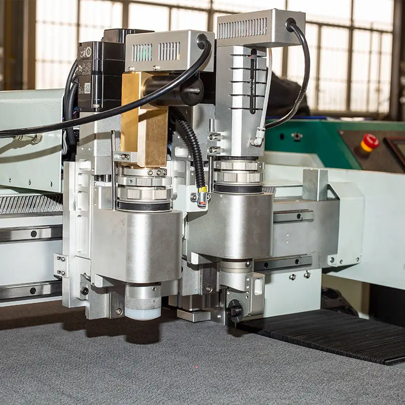 Cnc Knife Cutting Machine Sample Table Corrugated Cardboard Cutter Carton Box Cutting Plotter — view 5