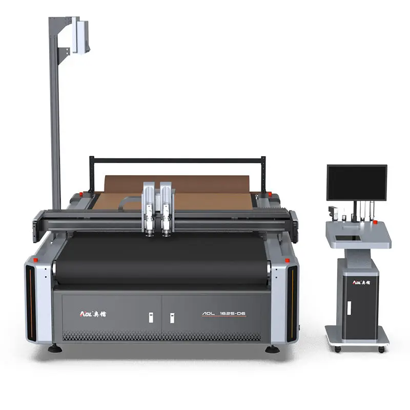 Fixed Cnc Digital Oscillating Blade Printing Corrugated Box Knife Aluminium Foil Eva Foam Cardboard Cutting Machine — image 5
