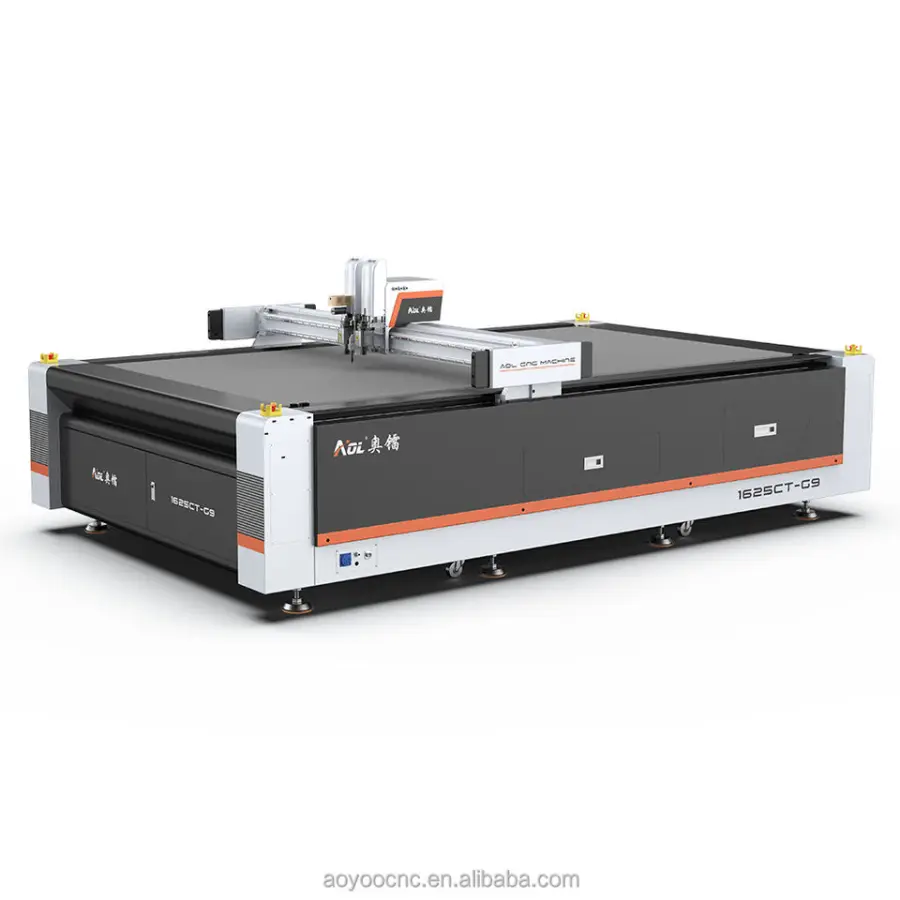 AOL 1625 Packaging Cutting Table Carton Cardboard Digital Vibrating Knife Cutter Machinery From China — view 1