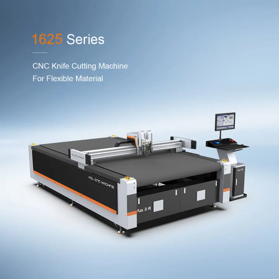 AOL 1625 Packaging Cutting Table Carton Cardboard Digital Vibrating Knife Cutter Machinery From China — image 4