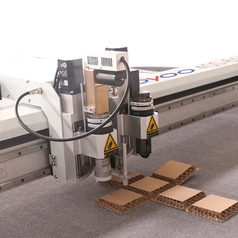 CNC Corrugated Board Carton Box Sample Cutting Machine for Packaging Industry Product — view 1