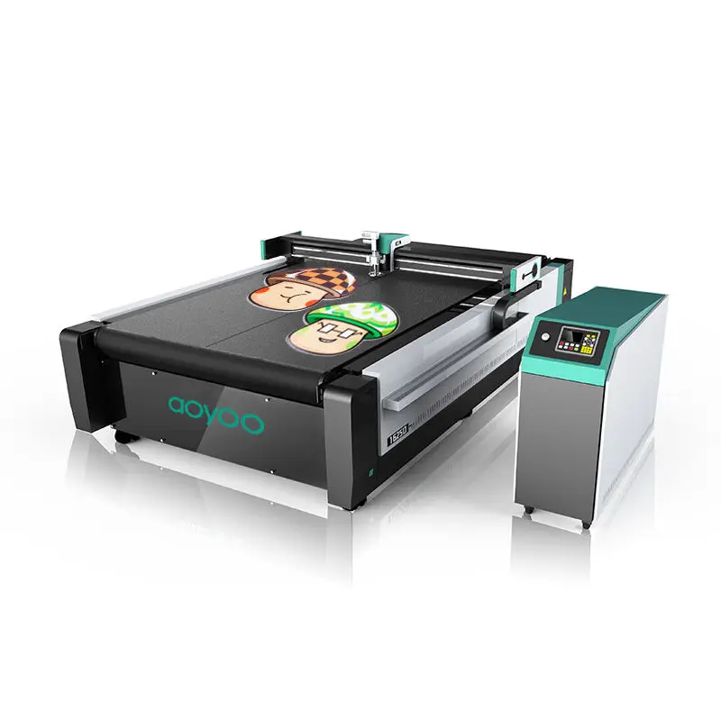 AOYOO Graphics Flatbed Cutter 2 Ply Corrugated Board Sheet Cutter Plastic Sheet Cutter — image 5