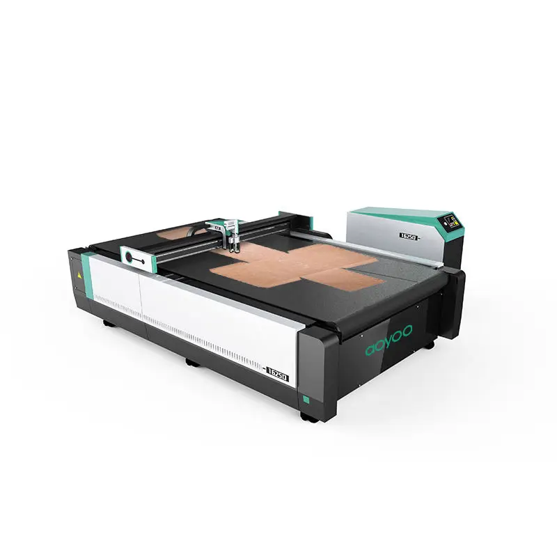 AOYOO Graphics Flatbed Cutter 2 Ply Corrugated Board Sheet Cutter Plastic Sheet Cutter — image 6