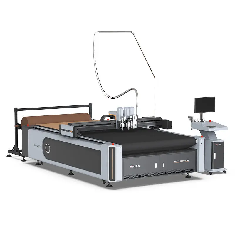 Automatic CNC Plotter Cutting Machine Adhesive Sticker Decal Packaging Vinyl Materials Cutter — view 2