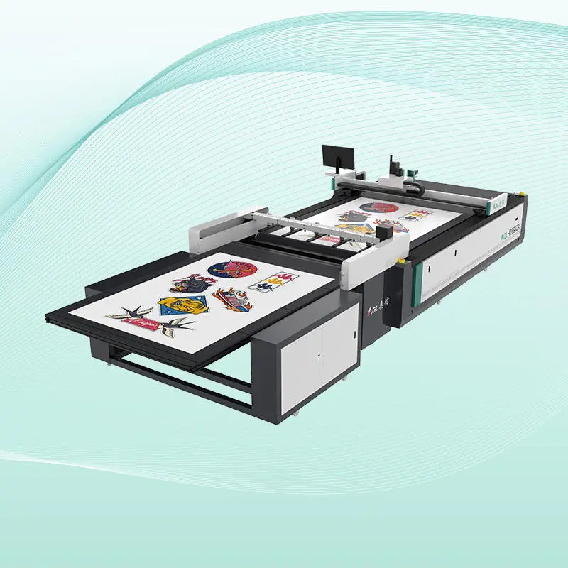 AOYOO Modified Decals Acrylic Sticker Printing Kt Board Plotter Cutter Machine — view 2