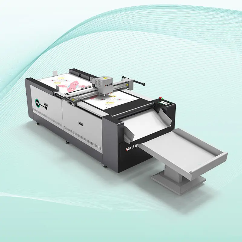 AOYOO Modified Decals Acrylic Sticker Printing Kt Board Plotter Cutter Machine — view 3