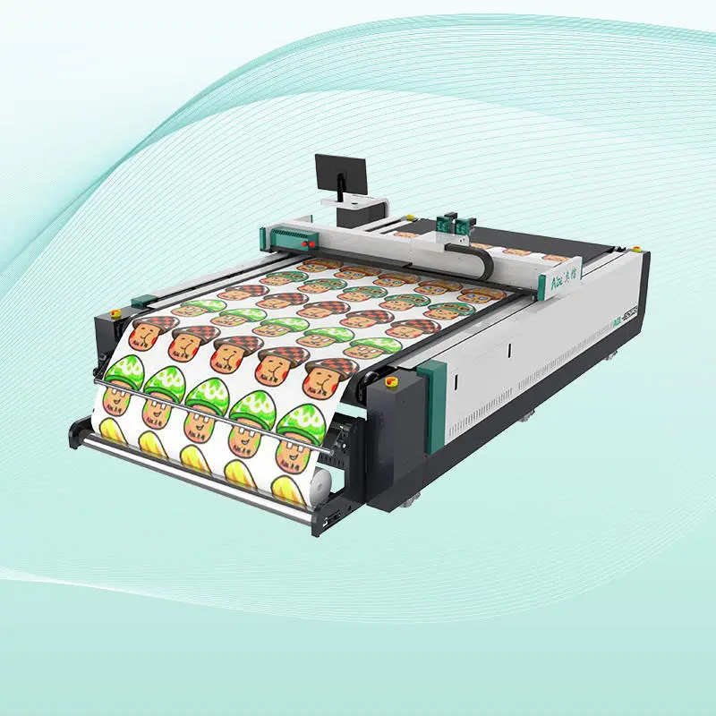 AOYOO Modified Decals Acrylic Sticker Printing Kt Board Plotter Cutter Machine — view 4