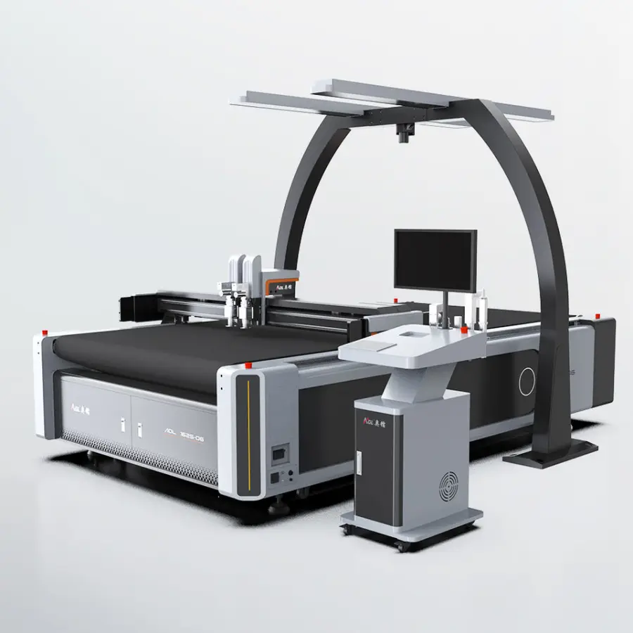 CNC Leather Textile Cutting Machine for Garment Fabric Apparel With Automatic Feeding AOL Flatbed Digital Cutter — image 6