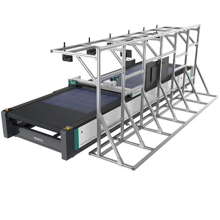 Leather Belt Punching Cutting Machine Cutter AOYOO Leather Production Splitting Machinery — view 1