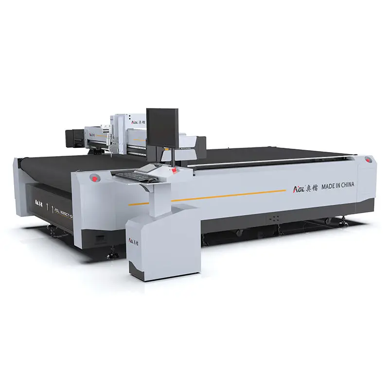 Multi Function Cnc Leather Fabric Cutting Machine for Women Man Tshirt Laptop Bag Production — image 3