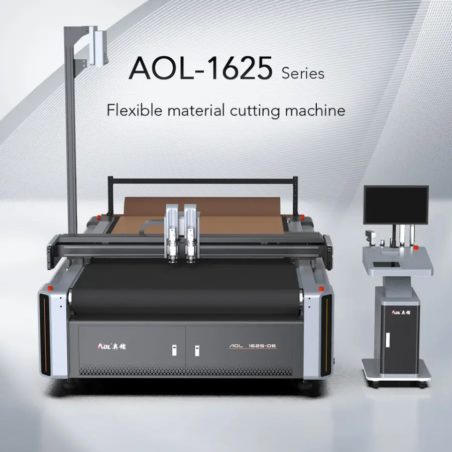 AOYOO Sheep Leather Digital Cutter Leather Hole Cutting Machine — image 3